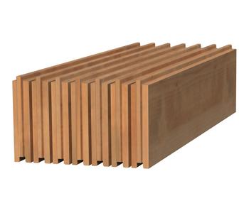 Palmako Fußboden für Gartenhaus Ella & Elsa, ca. 8,7 m², Braun - Fichtenholz