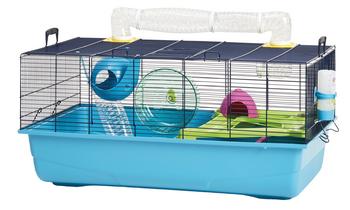 SAVIC Nagerheim Sky Metro, blau, ca. B80/H50/T50 cm