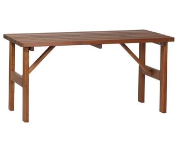 Siena Garden Gartentisch Tessin, ca. B150/H74/T73 cm, Braun - Kiefernholz