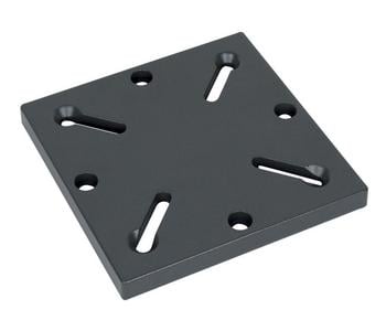 Siena Garden Adapter für Bodenständer, Dunkelgrau - Stahl