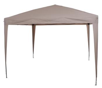 Siena Garden Faltpavillon Starter, ca. B300/H255/T300 cm, Taupe - Stahl / Polyester