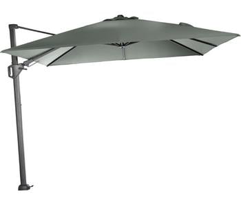 Siena Garden Ampelschirm Sunset N+, quadratisch, ca. B300/T300 cm, Grün - Aluminium / Polyester