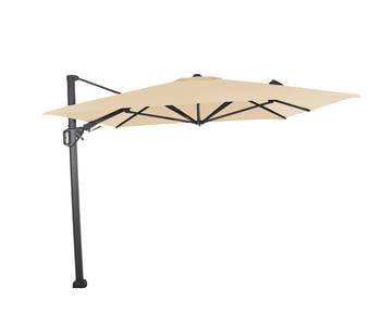 Siena Garden Ampelschirm Sunset N+, rechteckig, ca. B350/T260 cm, Creme - Aluminium / Polyester