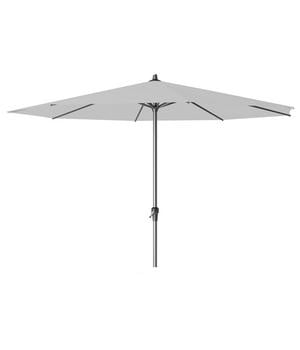 Siena Garden Sonnenschirm Avio, rund, ca. Ø350 cm, Grau - Aluminium / Polyester