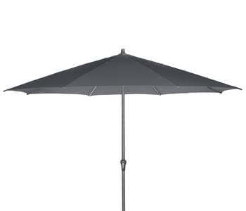 Siena Garden Sonnenschirm Avio, rund, ca. Ø350 cm, Dunkelgrau - Aluminium / Polyester