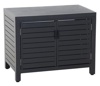 Siena Garden Outdoorküche Mittelelement Texas, niedrig, Dunkelgrau - Aluminium