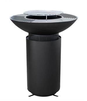 Westmann Grill, ca. B75/H94/T75 cm, Schwarz - Stahl