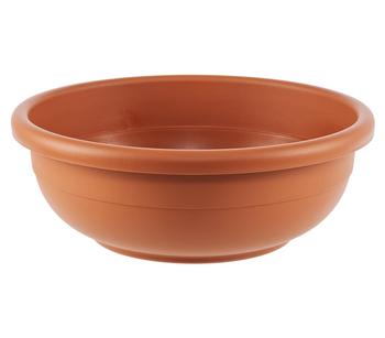 Vasar Kunststoff-Schale Aurora, rund, terrakotta