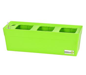 GREENBAR Kräuterkasten, ca. B48/H15,5/T16 cm, Lemon - Kunststoff