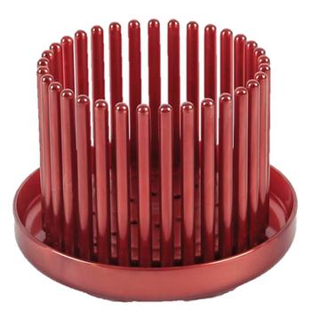 Orchitop Orchideentopf S Set, rund, ca. Ø10 cm, Braun - Kunststoff