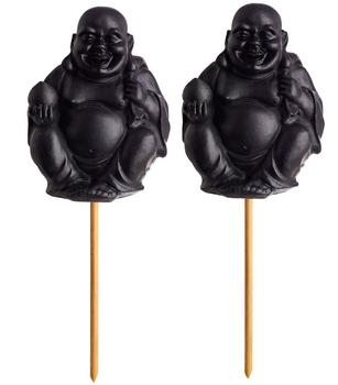 Buddha-Figuren, 2er Pack