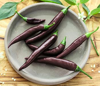 Braune Peperoni, scharf