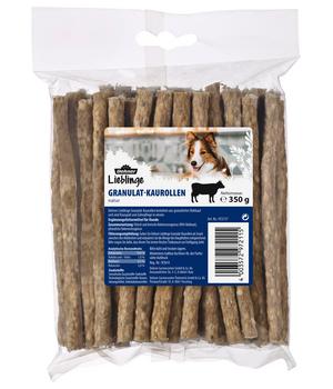 Dehner Lieblinge Hundesnack Granulat-Kaurollen, natur, 50 Stk., 350 g