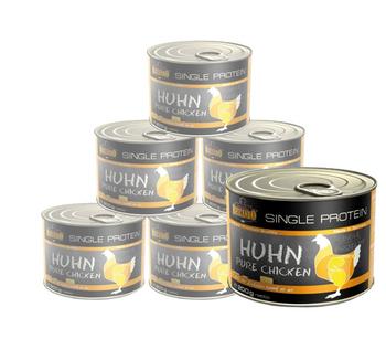 BELCANDO Nassfutter für Hunde Single Protein Adult, 6 x 200 g