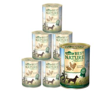 Dehner Best Nature Nassfutter für Hunde Adult