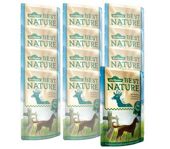Dehner Best Nature Nassfutter für Hunde Adult, 12 x 150 g