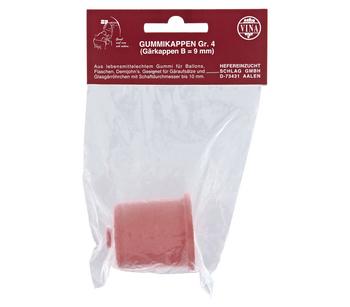 Vina Gärkappe mit Loch, 1 Stk. - Gummi