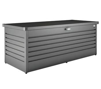 Biohort FreizeitBox 180, ca. B181/H71/T79 cm, Dunkelgrau - Stahl